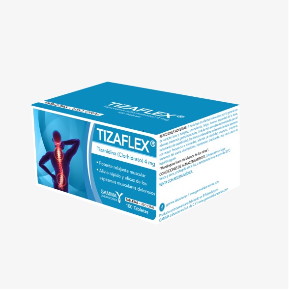 TIZAFLEX 4 MG TABLETA