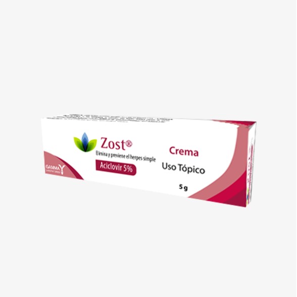 ZOST ACICLOVIR GAMMA 5% CREMA