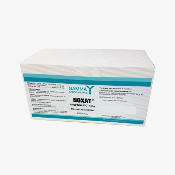 NOXAT 5 MG TABLETAS RECUBIERTAS