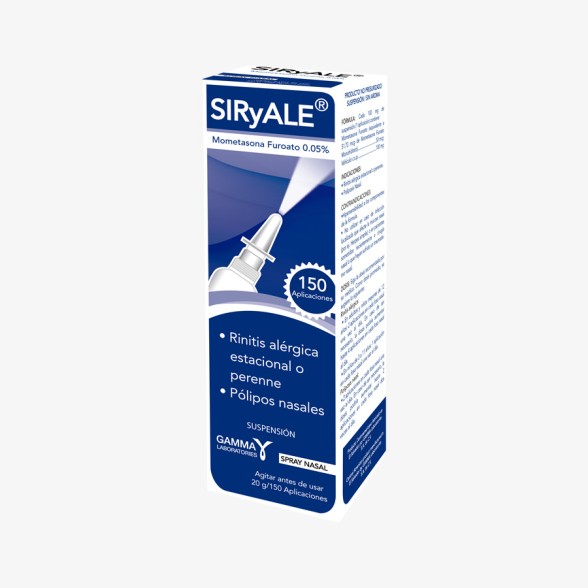 SIRyALE MOMETASONA FUROATO 0.05%,SUSPENSIÓN NASAL